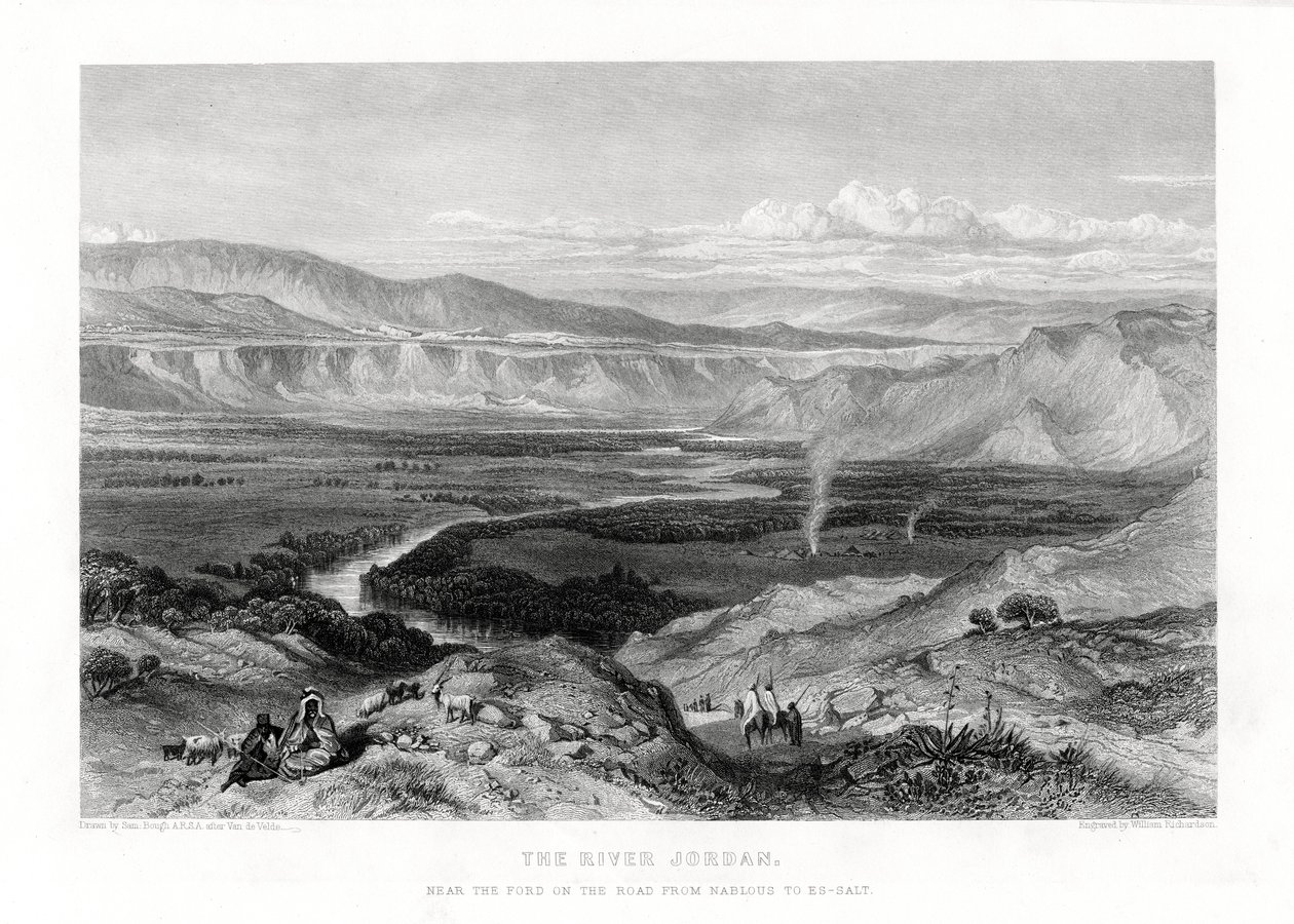 Rzeka Jordan, 1887 autorstwa William Richardson
