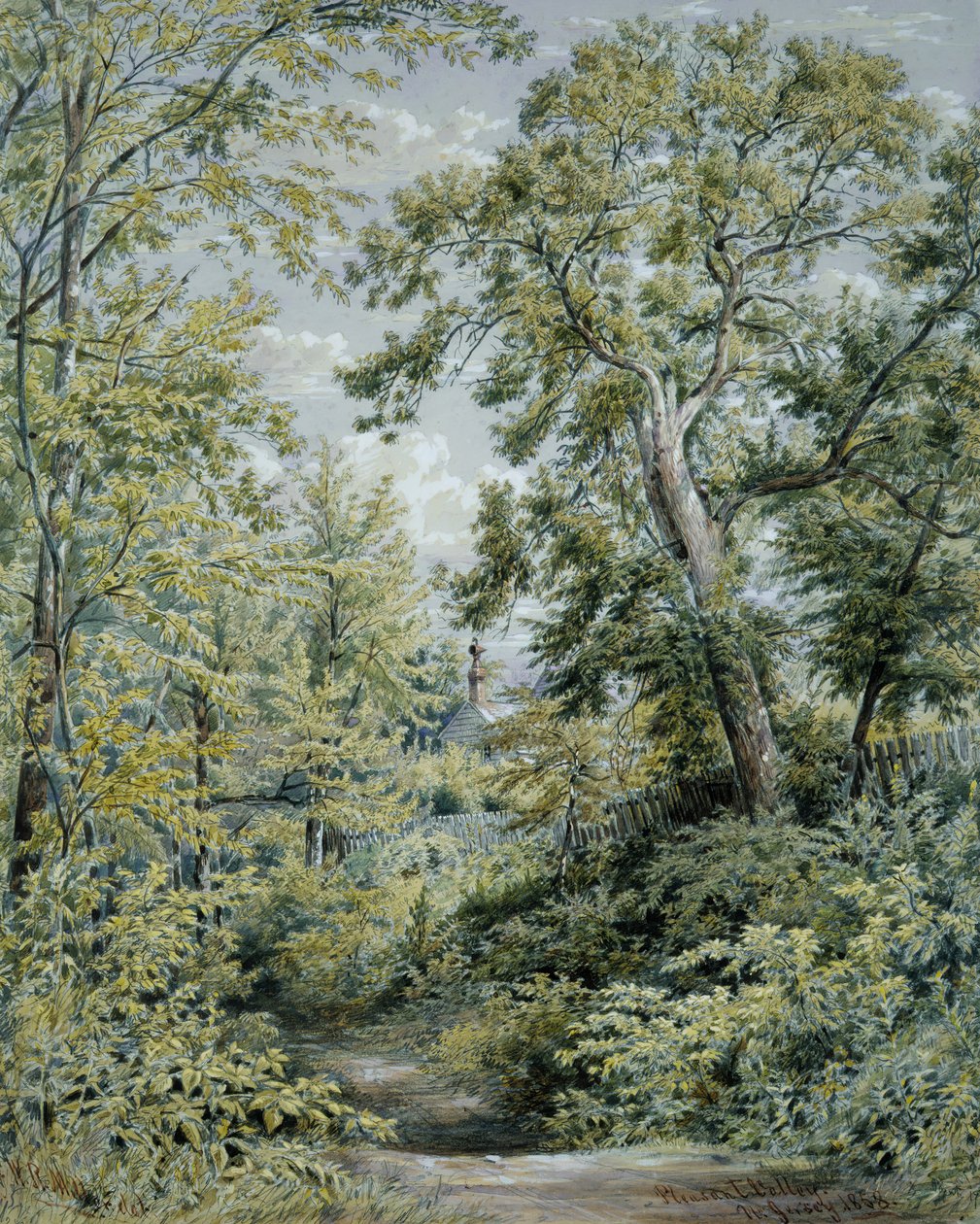Przyjemna dolina, New Jersey, 1858. autorstwa William Rickarby Miller