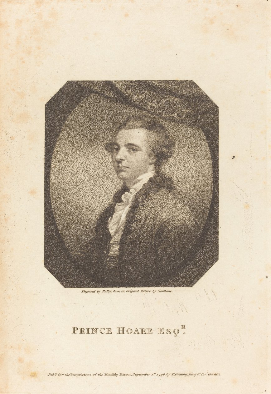 Księcia Hoare Esq. autorstwa William Ridley after James Northcote