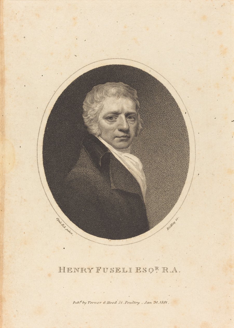 Henryk Fuseli autorstwa William Ridley after John Opie