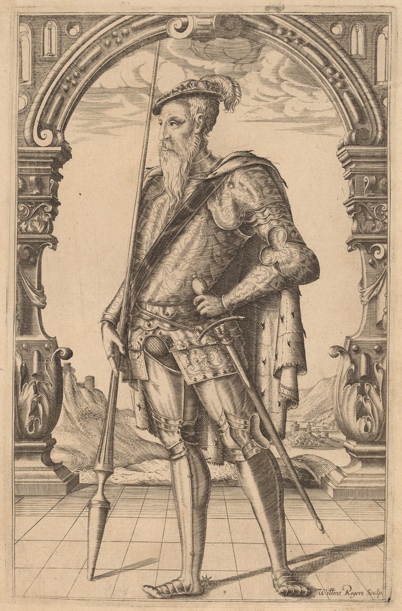 Alfons X, król Kastylii autorstwa William Rogers