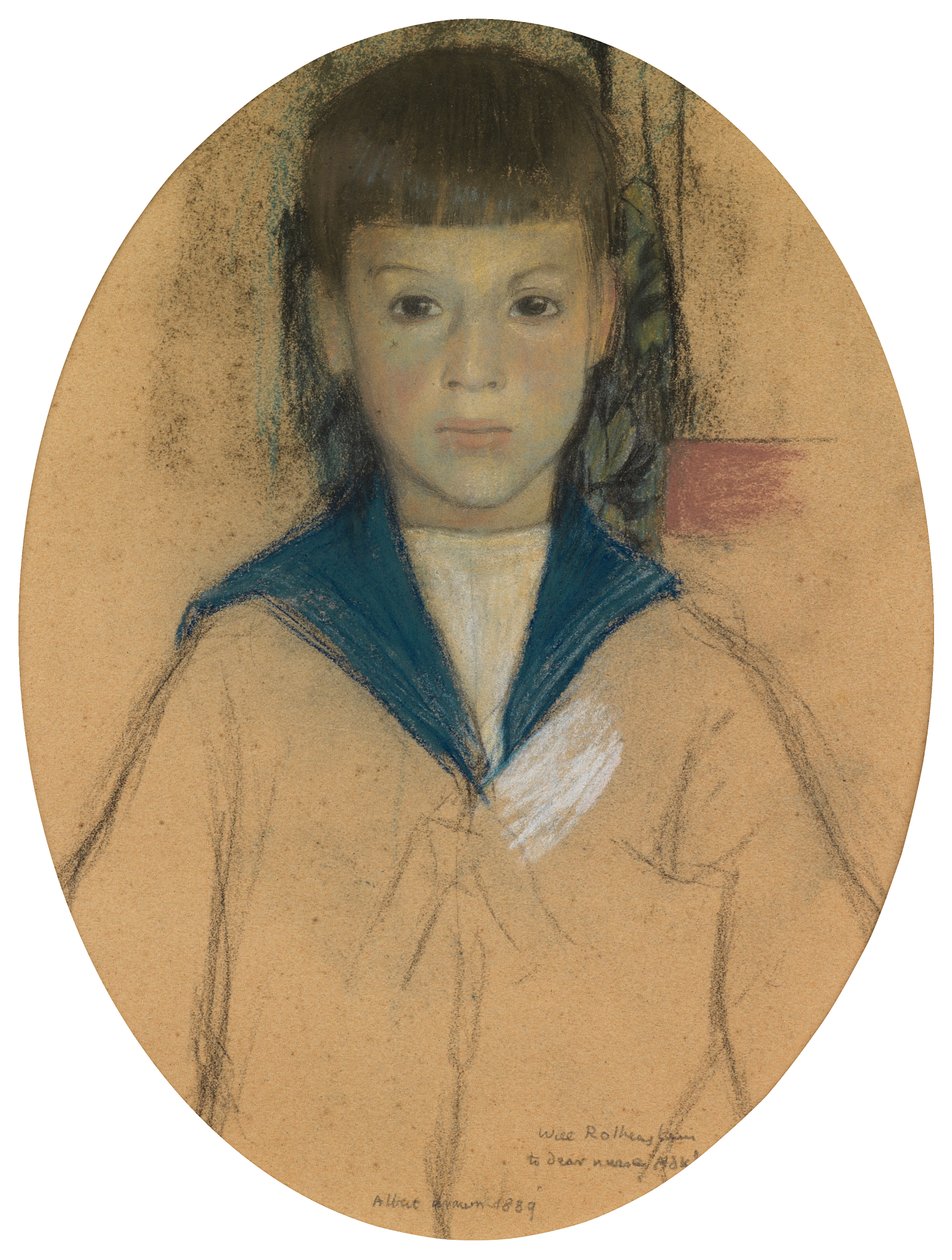 Albert Rothenstein autorstwa William Rothenstein