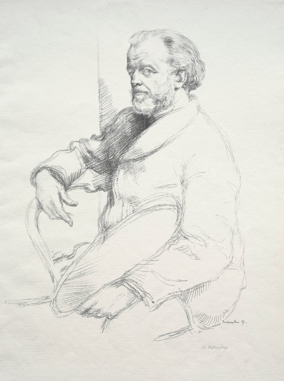 Henri Fantin Latour autorstwa William Rothenstein