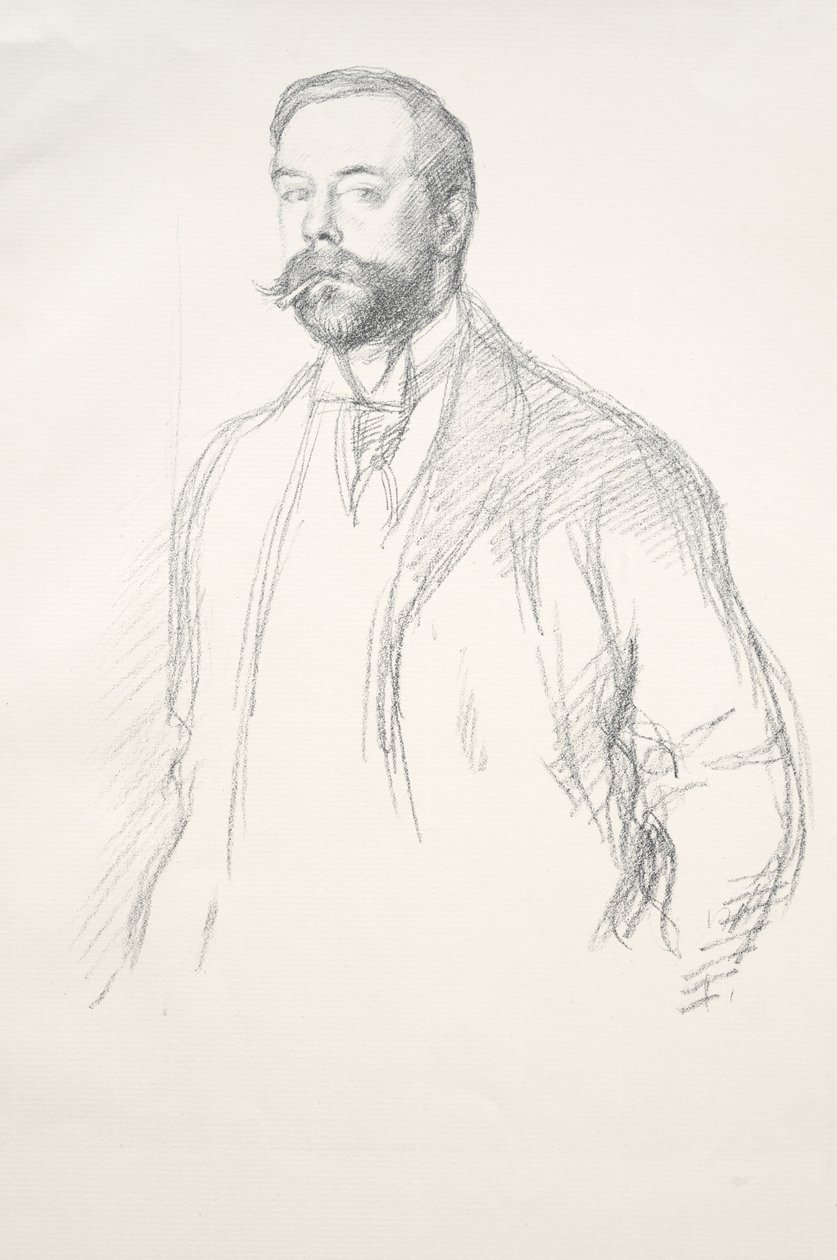 John Singer Sargent autorstwa William Rothenstein
