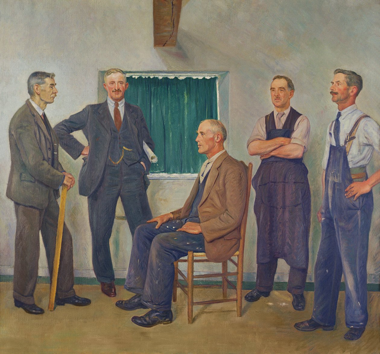 Rzemieślnicy z Oakridge autorstwa William Rothenstein