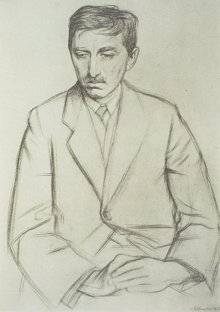 Portret E.M. Forstera (1879-1970) autorstwa William Rothenstein