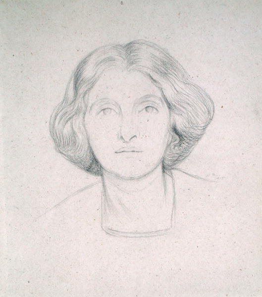 Portret pani Max Beerbohm autorstwa William Rothenstein