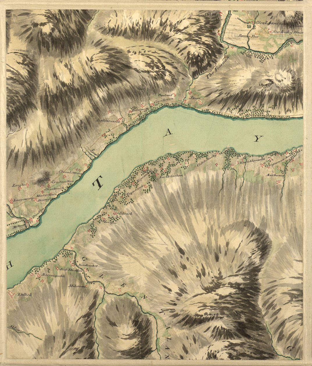 Roy Military Survey of Scotland autorstwa William Roy