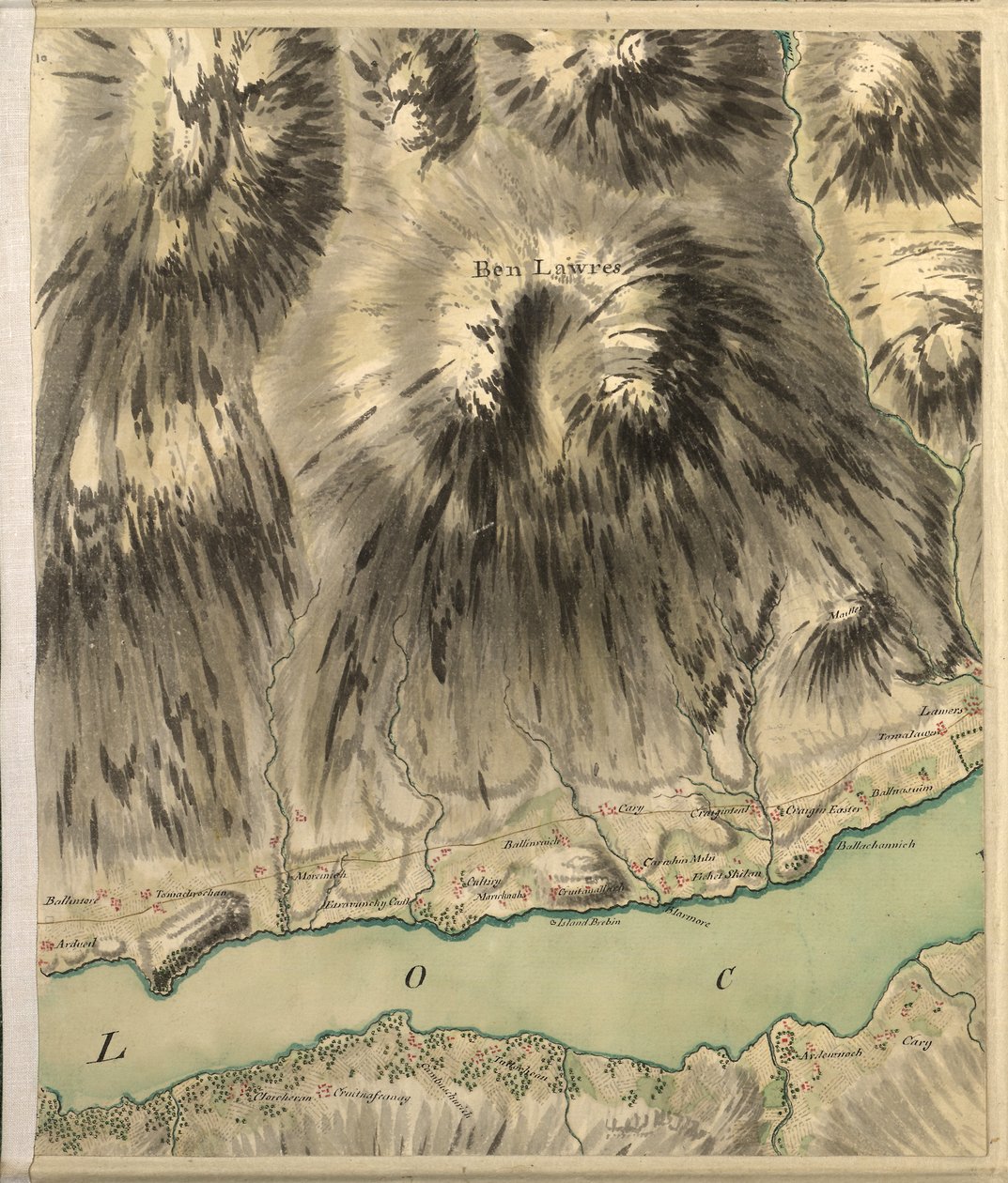 Roy Military Survey of Scotland autorstwa William Roy