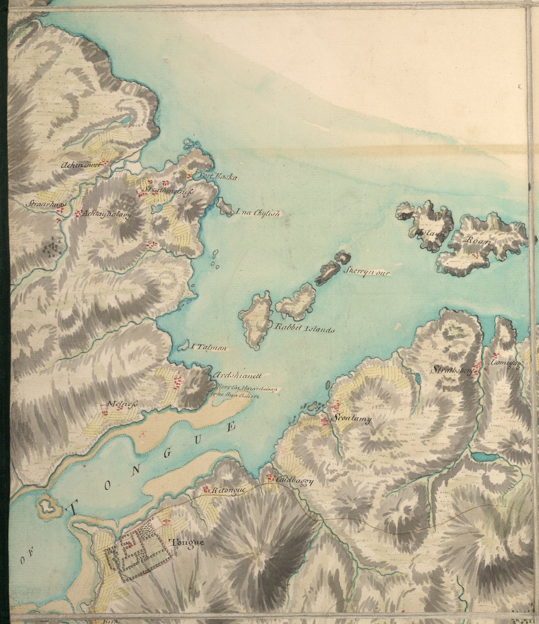 Roy Military Survey of Scotland autorstwa William Roy