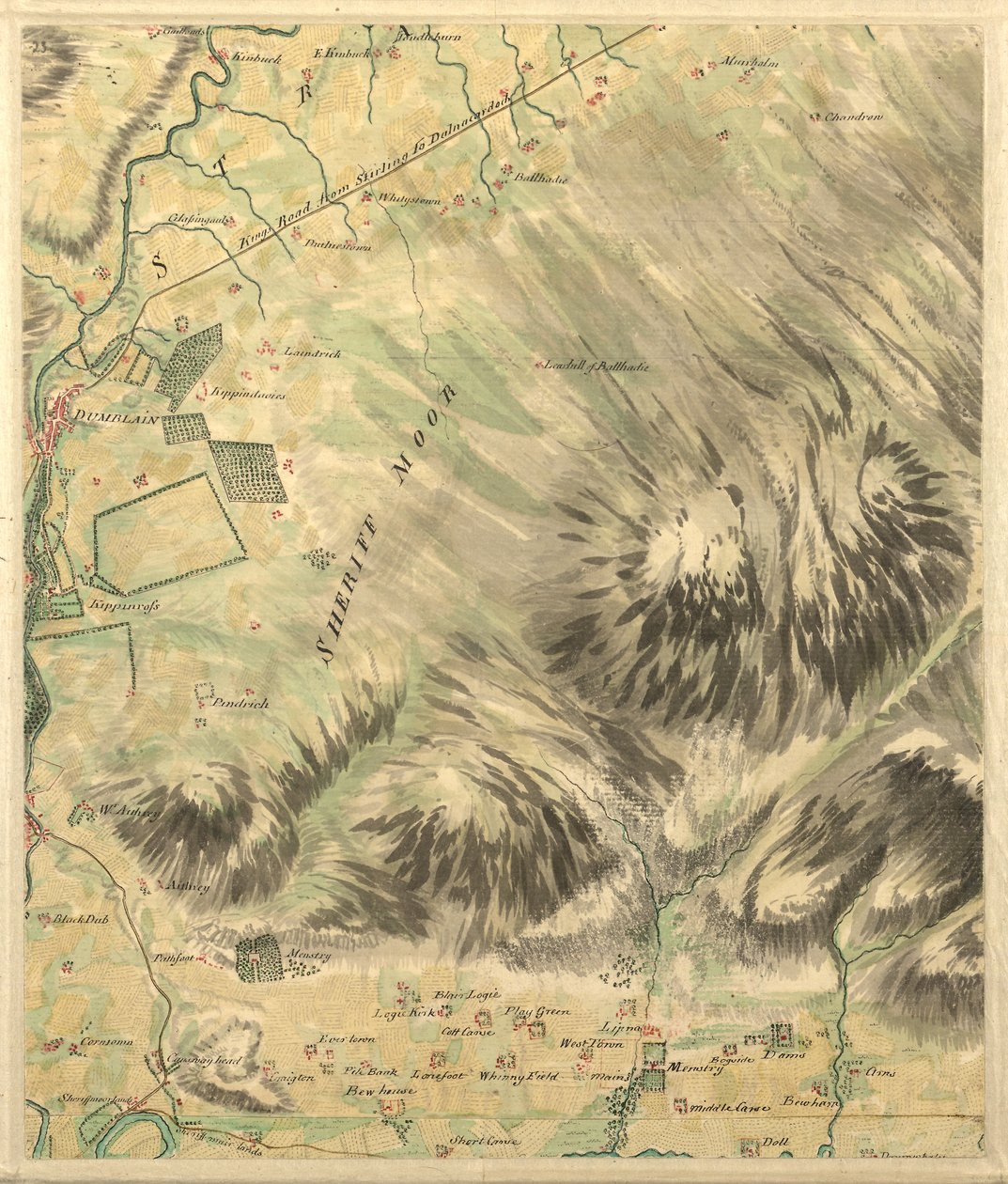 Roy Military Survey of Scotland autorstwa William Roy