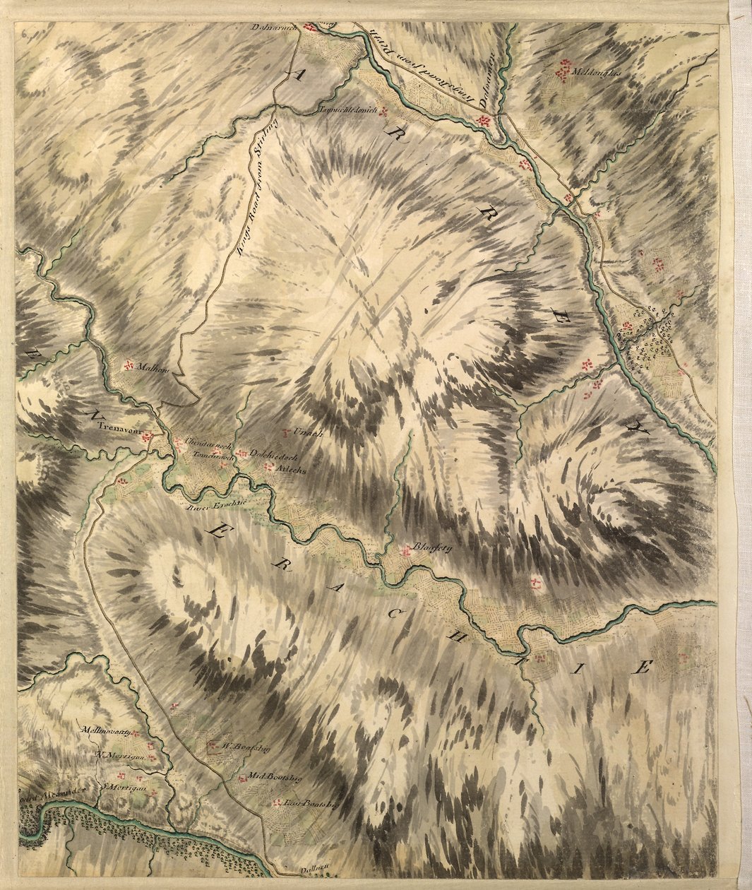 Roy Military Survey of Scotland autorstwa William Roy