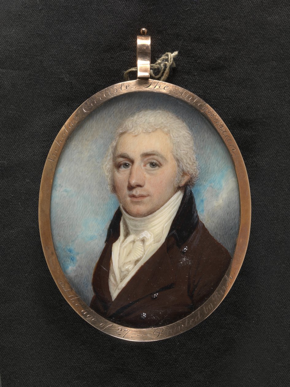 Nicholas Carlisle autorstwa William Russell Birch