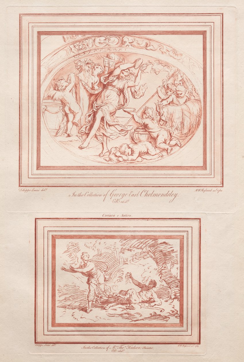 Korsyka i Satyr autorstwa William Ryland