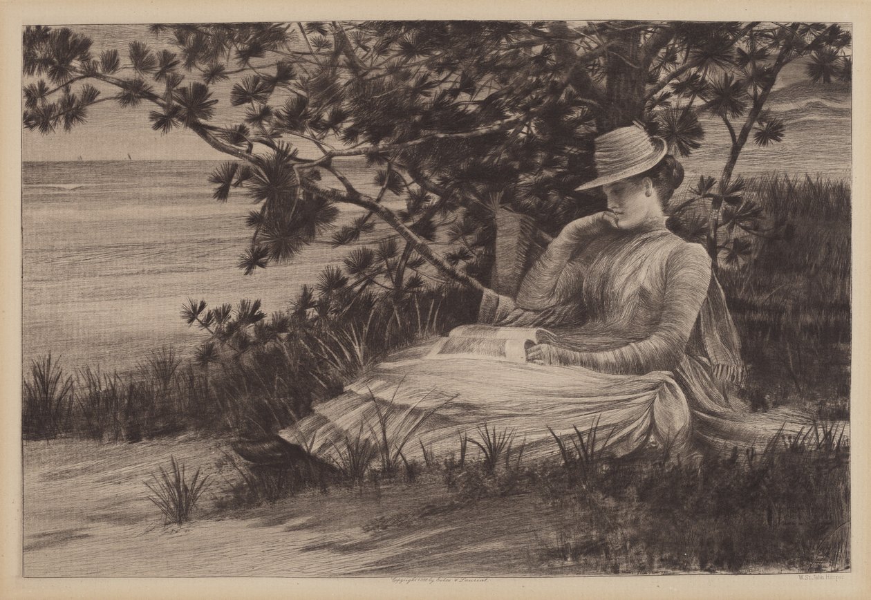 Zamyślenie autorstwa William Saint John Harper