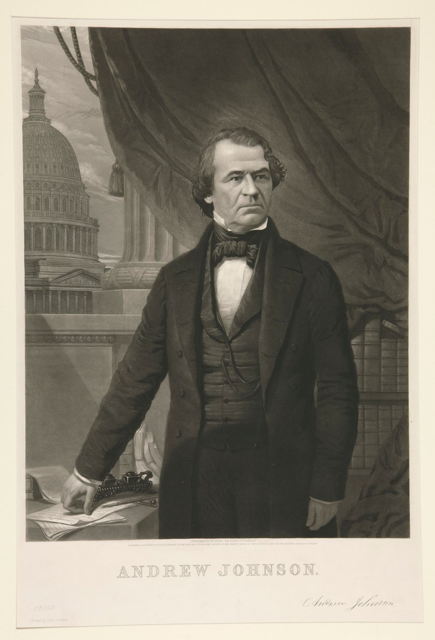 Andrzeja Johnsona autorstwa William Sartain