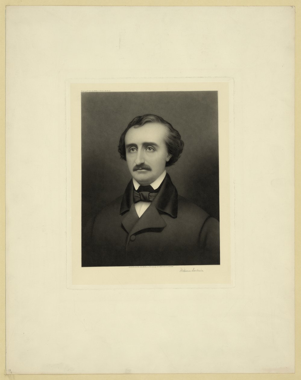 Portret OP Edgar Allan Poe 1-5, Q5 autorstwa William Sartain