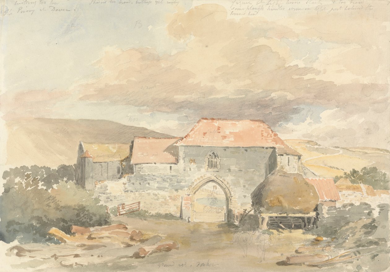 Priory Przy Dover autorstwa William Sawrey Gilpin
