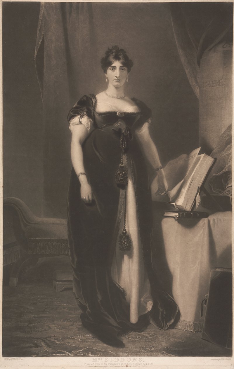 Pani Siddons autorstwa William Say