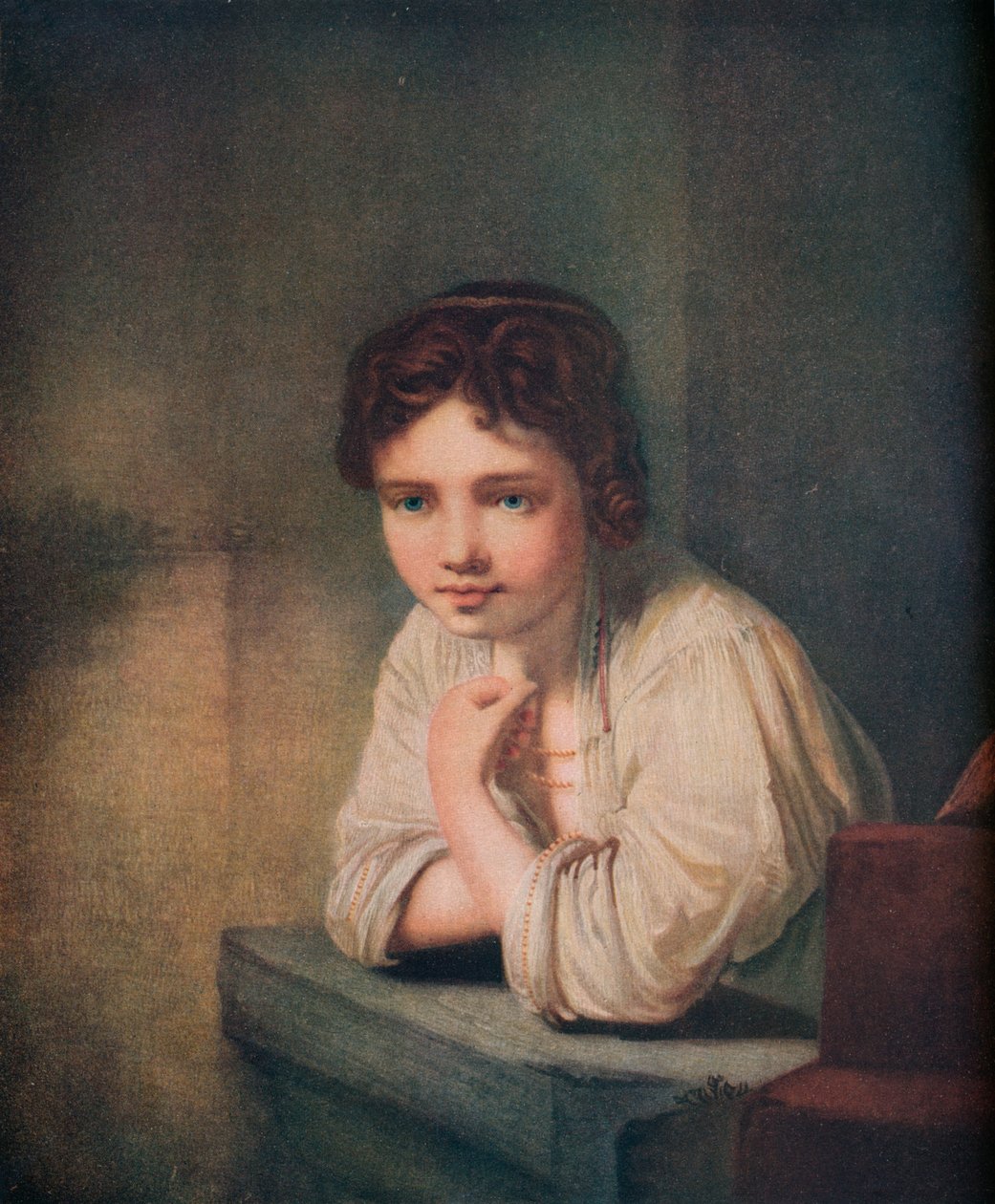 „Chłopka Rembrandta”, 1814 autorstwa William Say