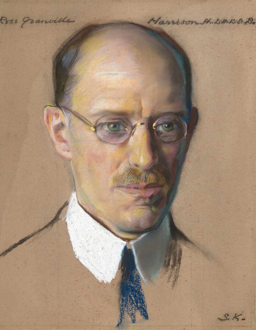 Ross G. Harrison, dyrektor laboratorium zoologicznego w Osborn 1918-? autorstwa William Sergeant Kendall