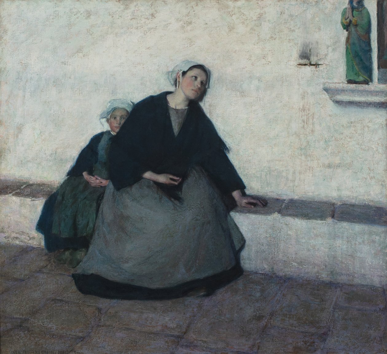 Święty Yves, módl się za nami autorstwa William Sergeant Kendall
