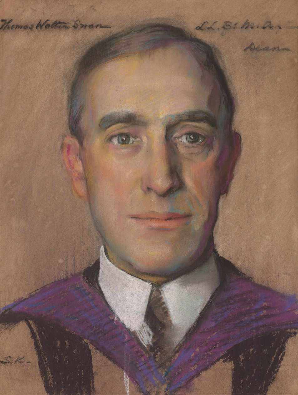 Thomas W. Swan BA, Sterling Prof. of Law 1922- autorstwa William Sergeant Kendall