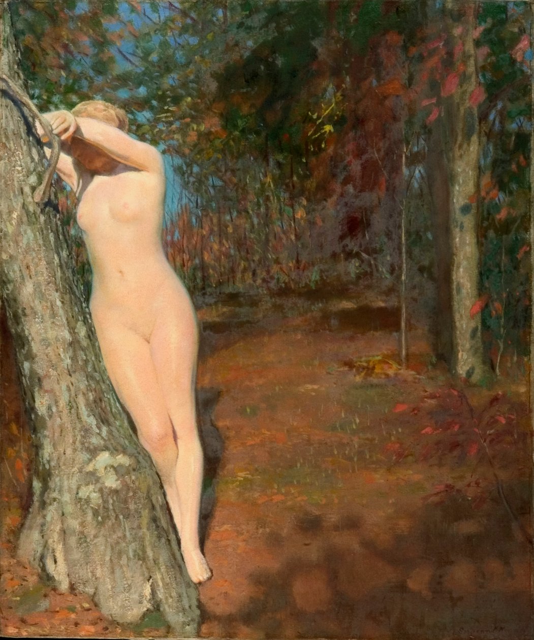 Przejście, ok. 1900. autorstwa William Sergeant Kendall