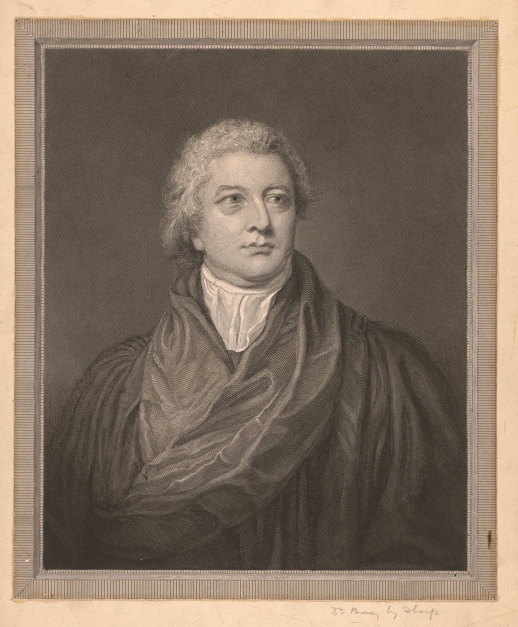 Doktor Burney autorstwa William Sharp