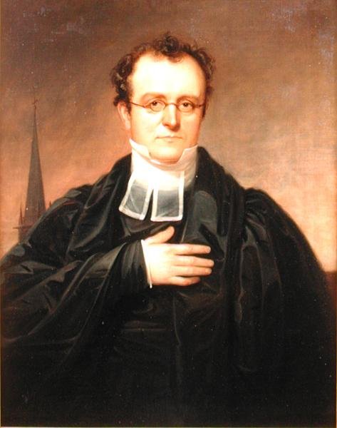 Biskup Benjamin Tredwell Onderdonk (1791-1861), ok. 1830-33 (olej na płótnie) autorstwa William Sidney Mount