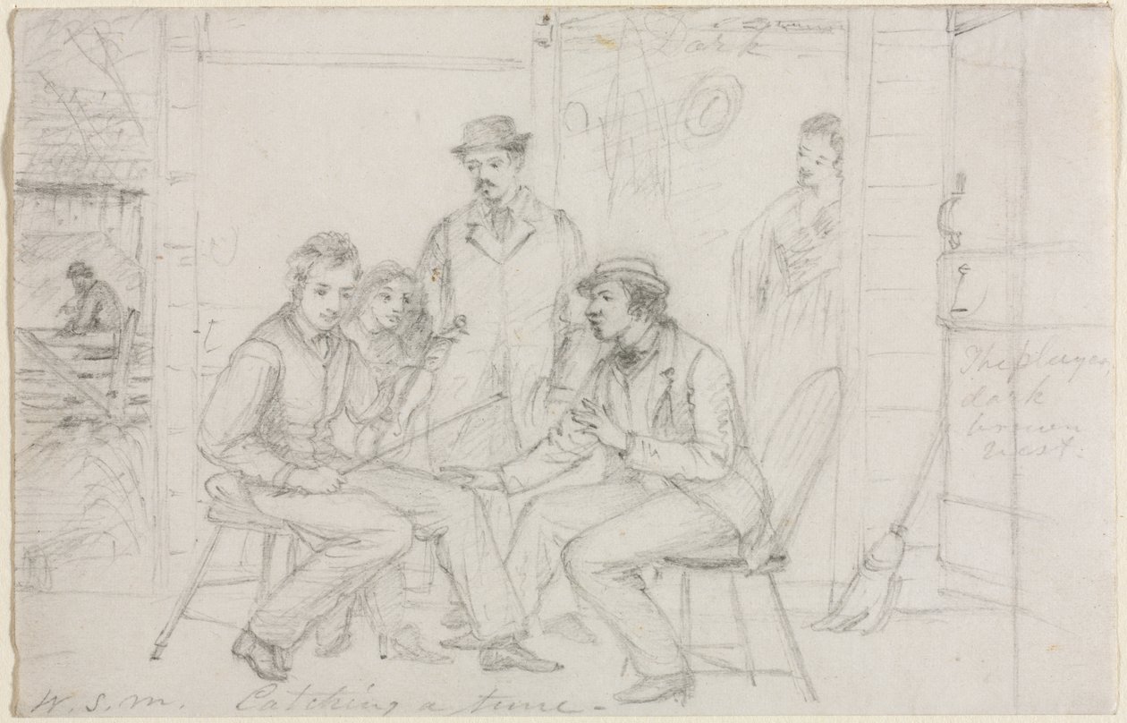 Łapanie melodii autorstwa William Sidney Mount