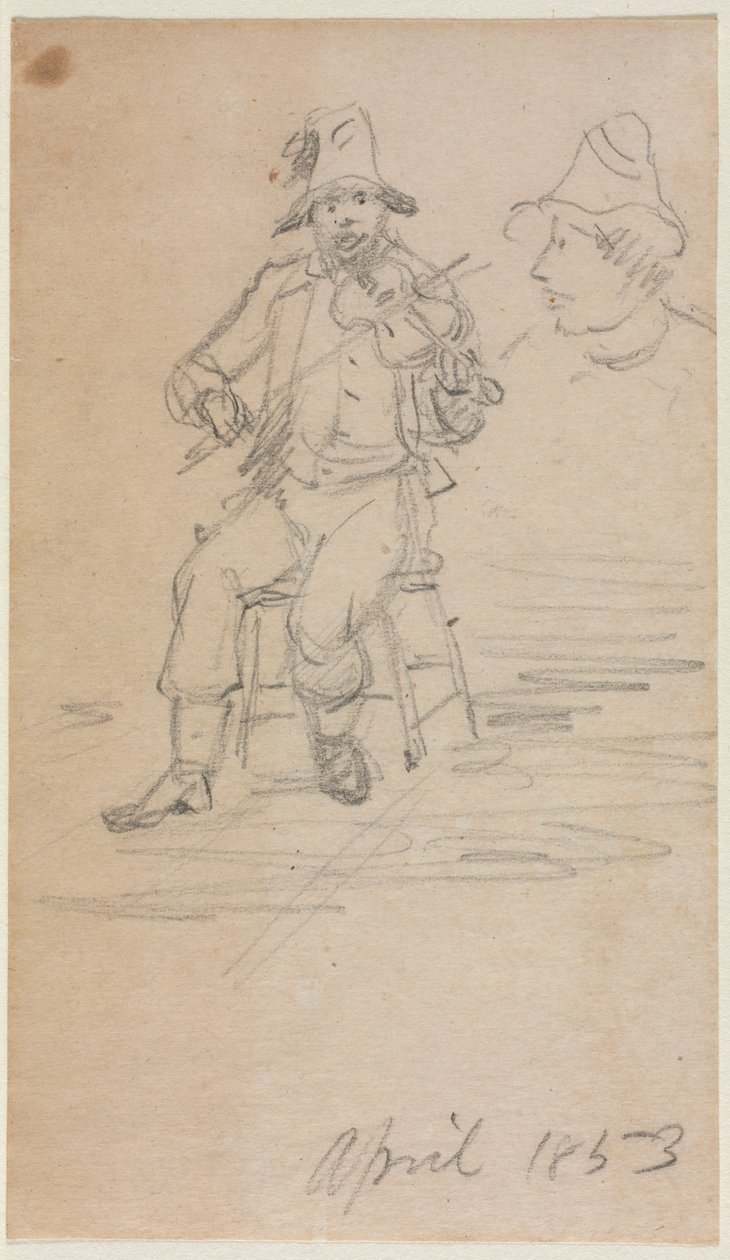 Skrzypek żebrak autorstwa William Sidney Mount
