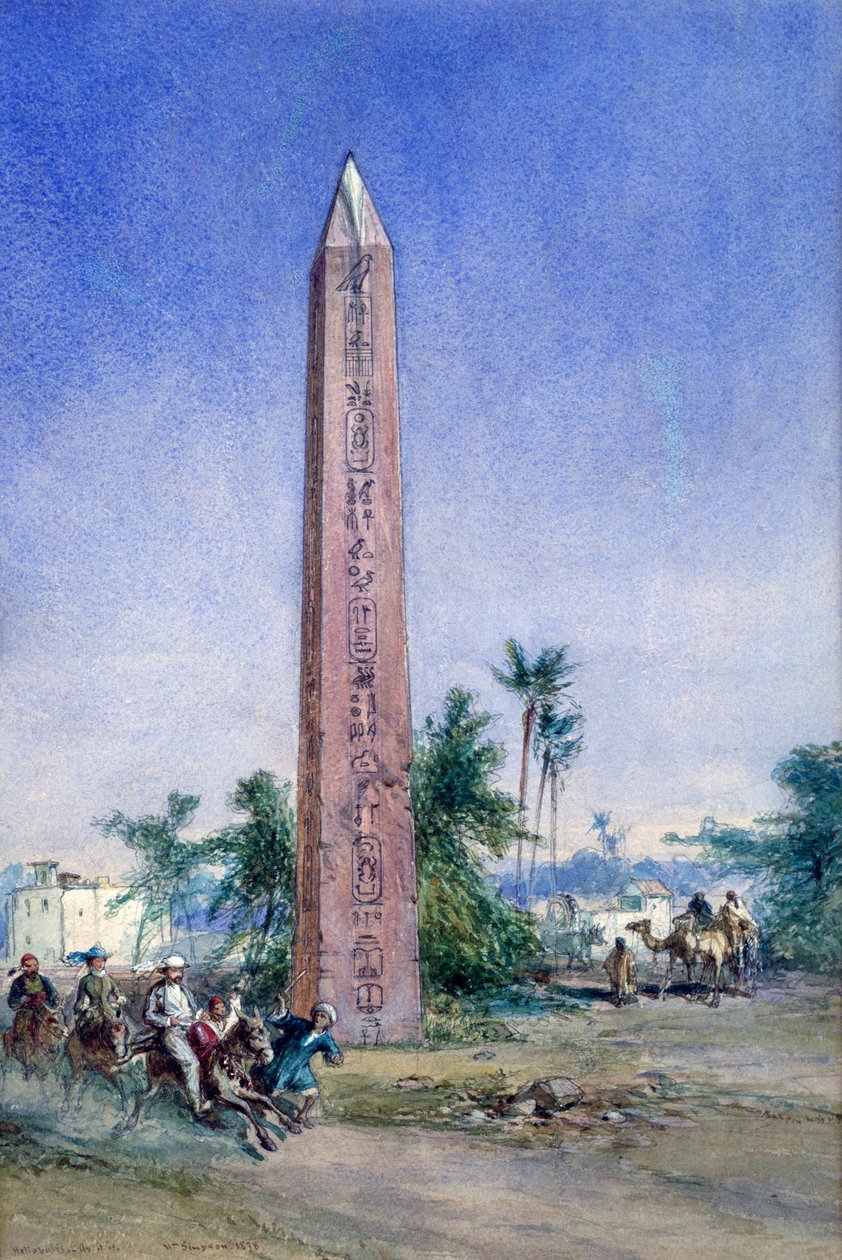 Heliopolis, 1878 autorstwa William Crimea Simpson