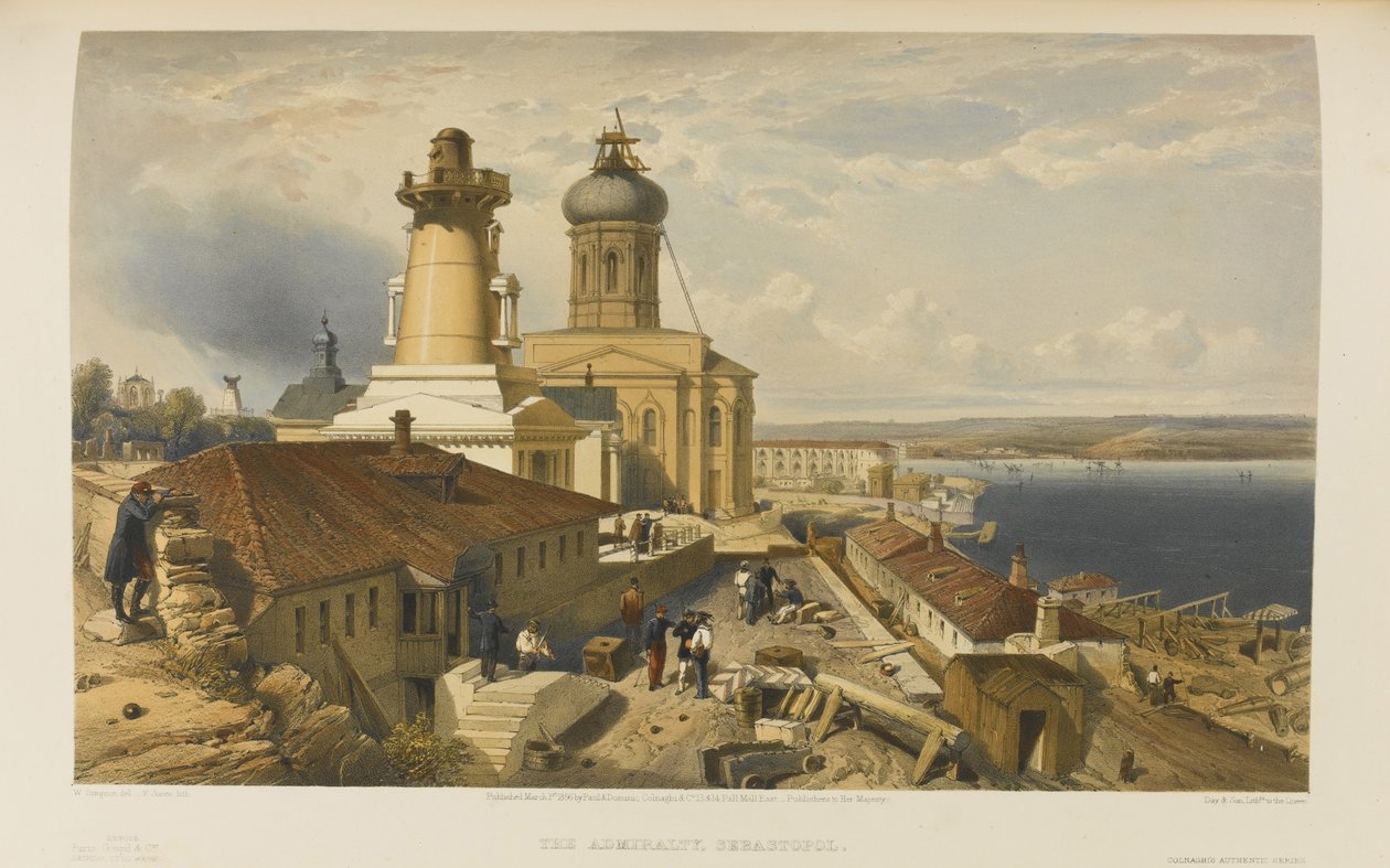 Admiralicja, Sewastopol autorstwa William Crimea Simpson