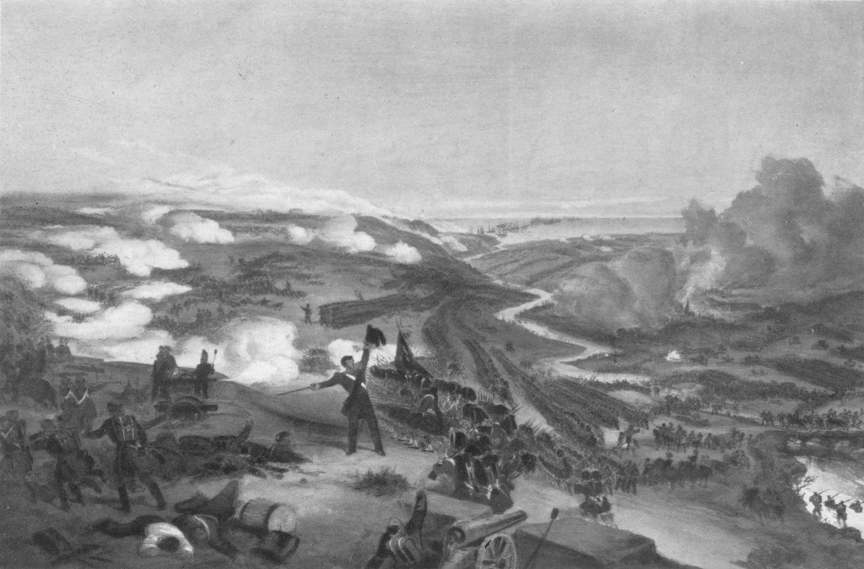 Bitwa pod Almą, 1855 1909 autorstwa William Crimea Simpson