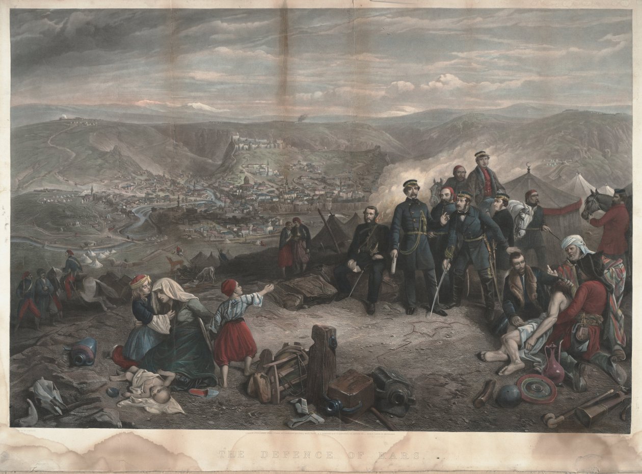 Obrona Karsu autorstwa William Crimea Simpson