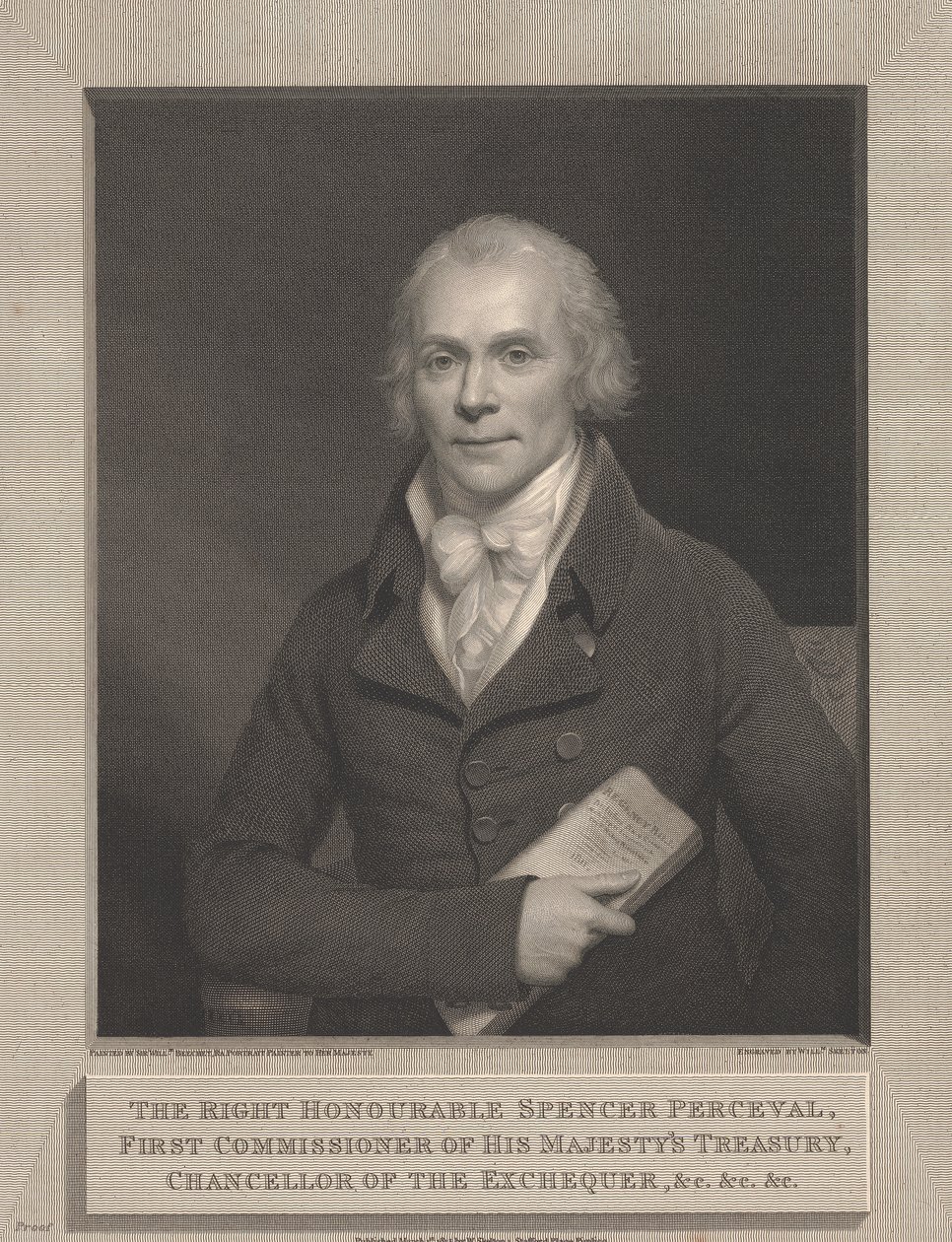 Wielce Czcigodny Spencer Perceval autorstwa William Skelton