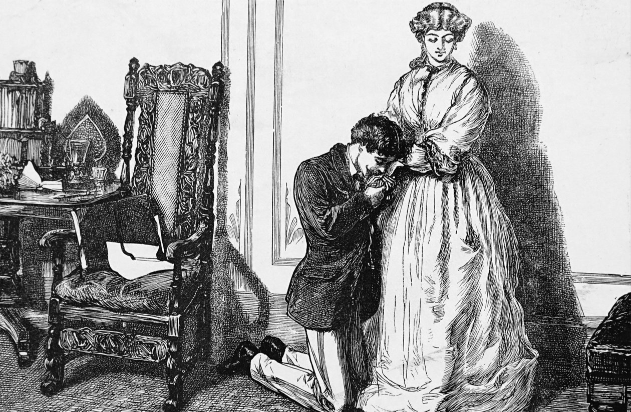 Przyjęcie propozycji zawarcia małżeństwa autorstwa William Small