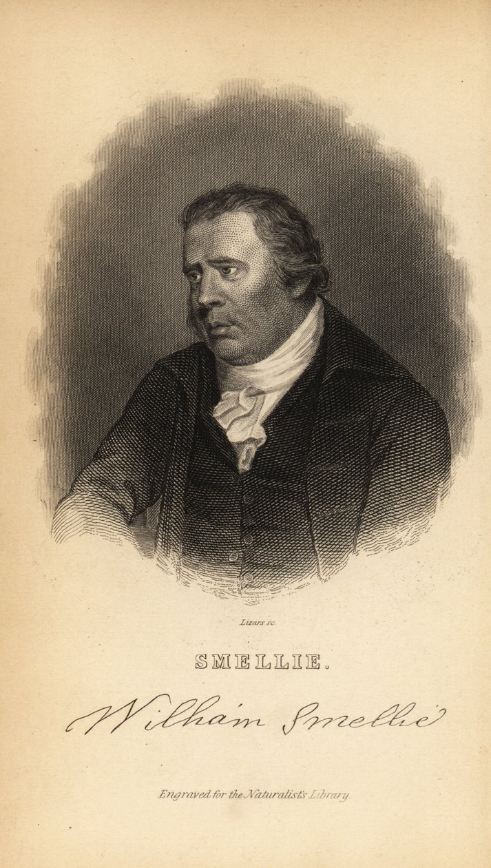 William Smellie, mistrz drukarz, tłumacz, przyrodnik, antykwariusz i encyklopedysta autorstwa William Smellie