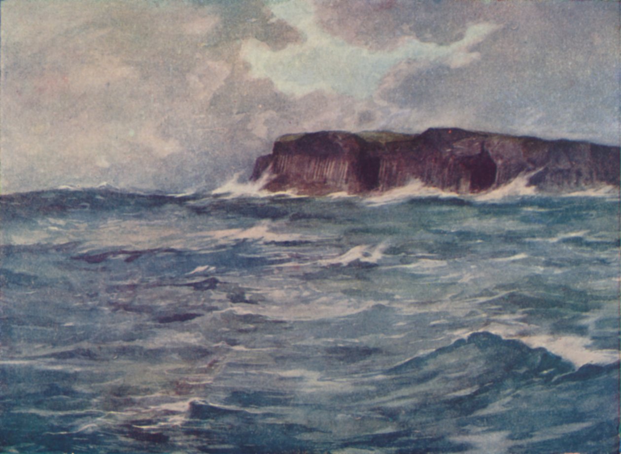 Staffa i jej jaskinie, 1910 autorstwa William Smith