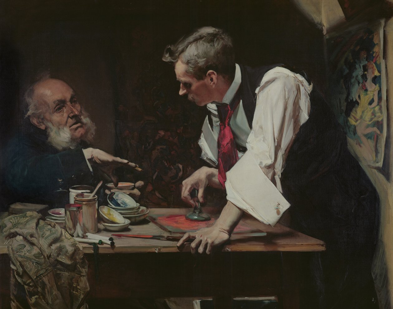 Pytanie o kolor autorstwa William Somerville Shanks
