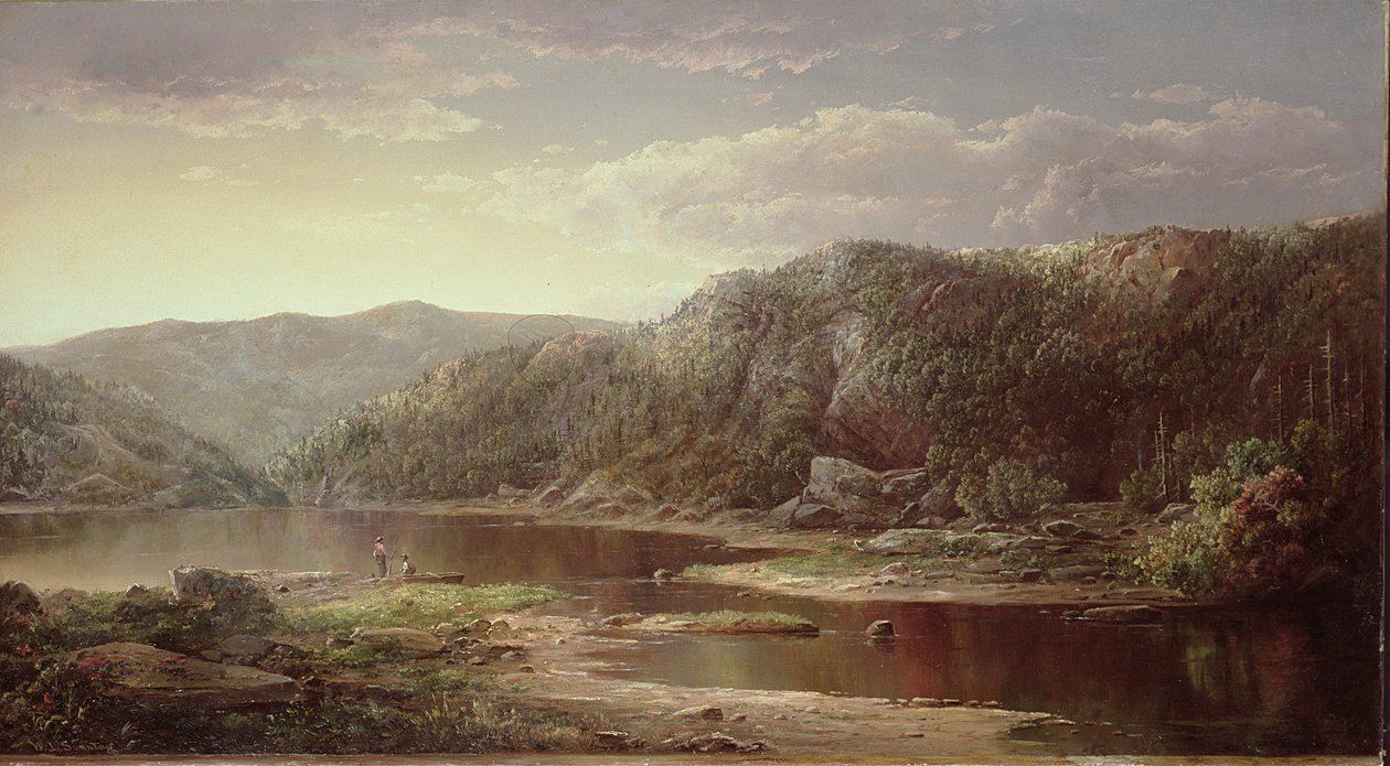 Na Shenandoah, c.1860 autorstwa William Sonntag