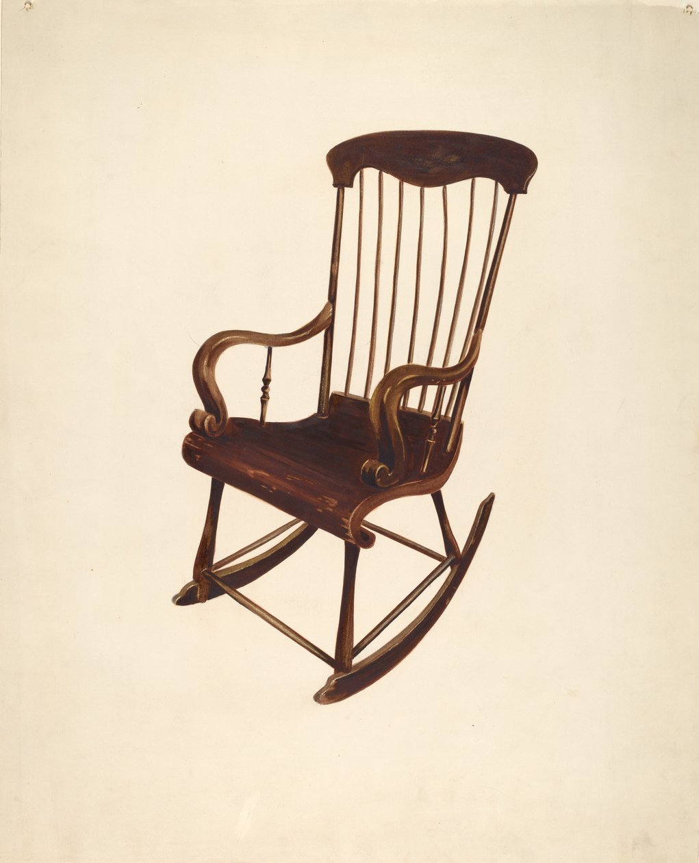 Fotel bujany: Bishop Hill autorstwa William Spiecker