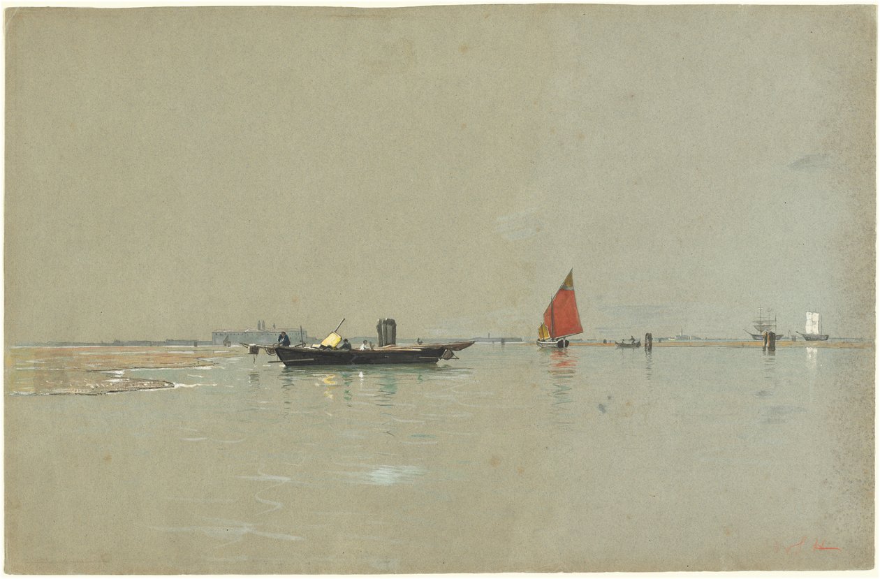 Laguna Wenecka autorstwa William Stanley Haseltine