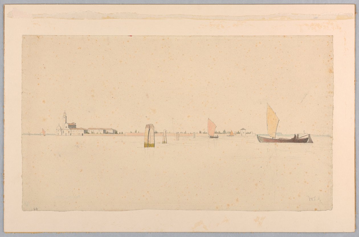 Studium laguny, Wenecja, Włochy autorstwa William Stanley Haseltine