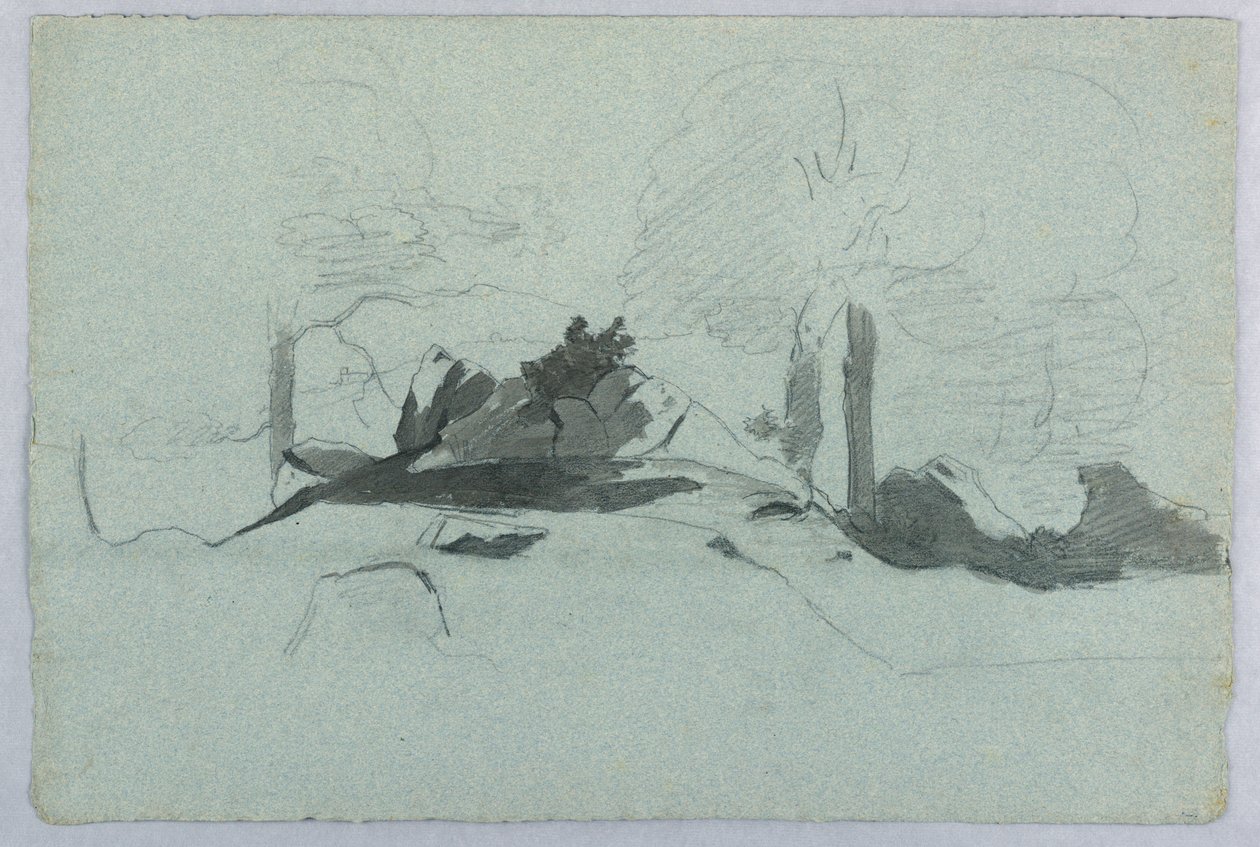 Studium krajobrazu autorstwa William Stanley Haseltine