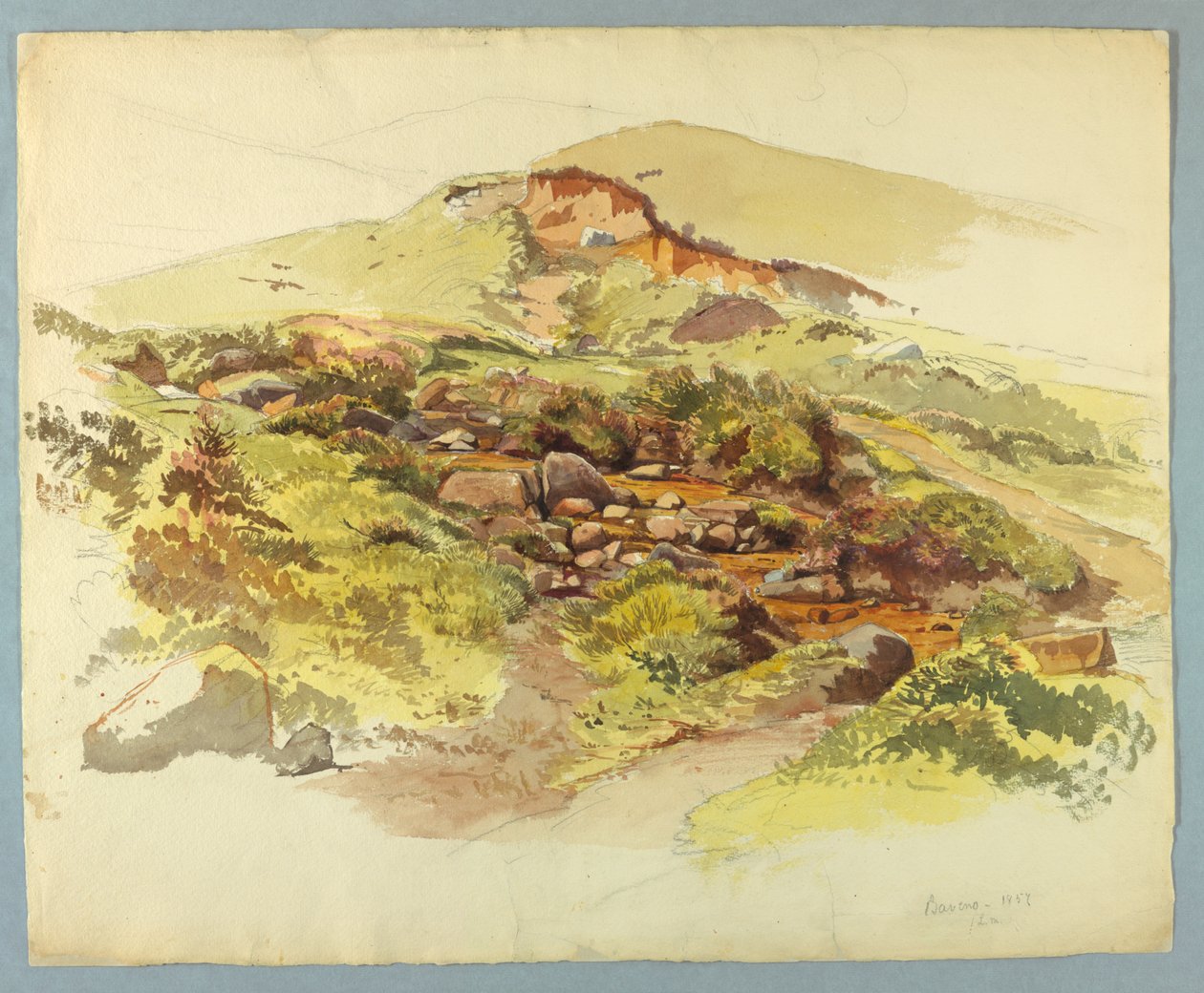Studium krajobrazu, Baveno, Jezioro Maggiore, Włochy autorstwa William Stanley Haseltine
