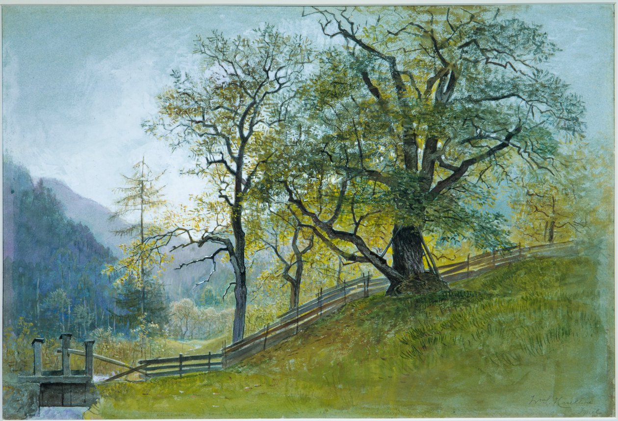 Vahrn w Tyrolu, niedaleko Brixen autorstwa William Stanley Haseltine