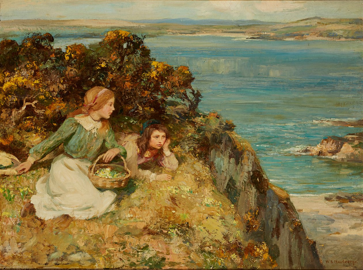 Marzenia (olej na płótnie) autorstwa William Stewart MacGeorge