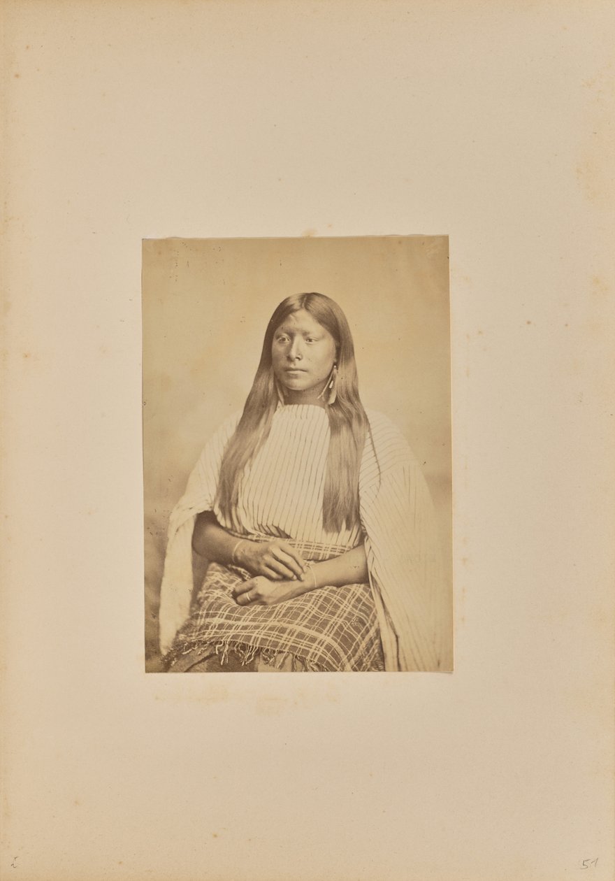 Kiowa Girl autorstwa William Stinson Soule